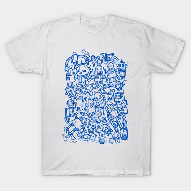 Robot Overload T-Shirt by wotto